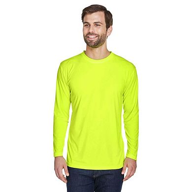 UltraClub Cool & Dry Sport Long Sleeve Performance Interlock T-Shirt