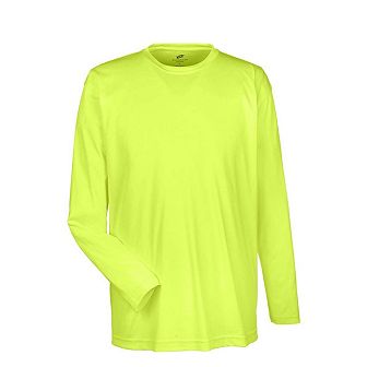 UltraClub Cool & Dry Sport Long Sleeve Performance Interlock T-Shirt