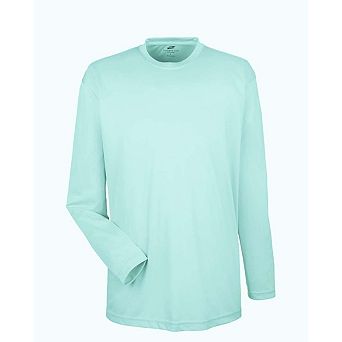 UltraClub Cool & Dry Sport Long Sleeve Performance Interlock T-Shirt