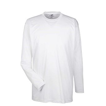 UltraClub Cool & Dry Sport Long Sleeve Performance Interlock T-Shirt