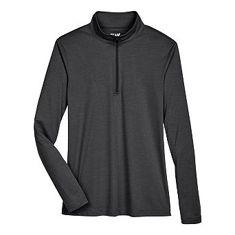 Team 365 Women's Zone Sonic Heather Performance Quarter-Zip Pullover