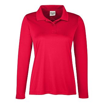 Team 365 Women's Zone Performance Long Sleeve Polo