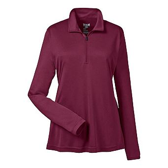 Team 365 Women's Zone Performance Quarter-Zip Pullover