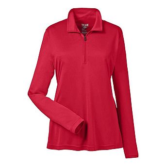 Team 365 Women's Zone Performance Quarter-Zip Pullover