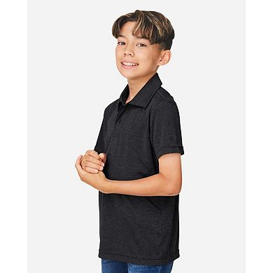 Team 365 Youth Zone Sonic Heather Performance Polo