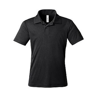 Team 365 Youth Zone Sonic Heather Performance Polo