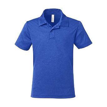 Team 365 Youth Zone Sonic Heather Performance Polo
