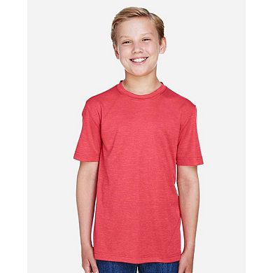 Team 365 Youth Sonic Heather Performance T-Shirt