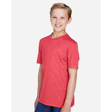 Team 365 Youth Sonic Heather Performance T-Shirt