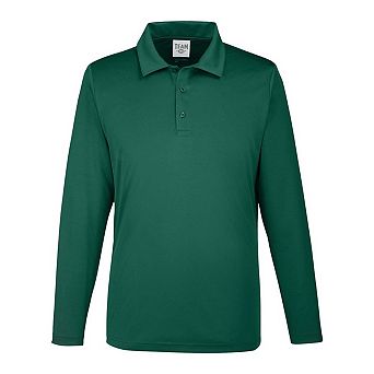 Team 365 Zone Performance Long Sleeve Polo