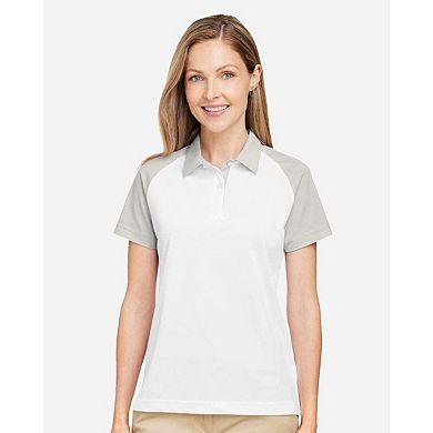 Team 365 Women's Command Snag-Protection Colorblock Polo