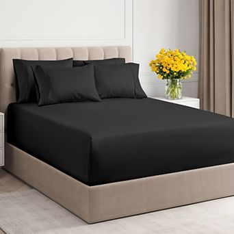 6 pc Extra Deep Pocket Microfiber Sheet Set
