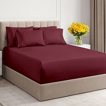 6 pc Extra Deep Pocket Microfiber Sheet Set