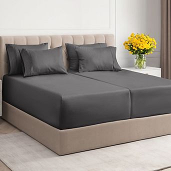 6 pc Extra Deep Pocket Microfiber Sheet Set