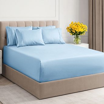 6 pc Extra Deep Pocket Microfiber Sheet Set