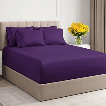 6 pc Extra Deep Pocket Microfiber Sheet Set