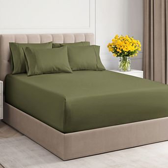 6 pc Extra Deep Pocket Microfiber Sheet Set