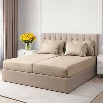 6 pc Microfiber Solid Sheet Set