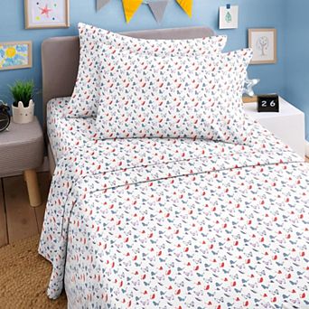 Kids 4 pc Microfiber Sheet Set