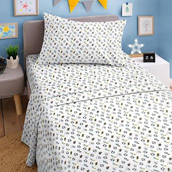 Kids 4 pc Microfiber Sheet Set
