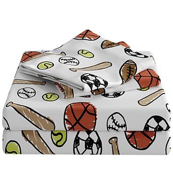 Kids 4 pc Microfiber Sheet Set