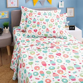 Kids 4 pc Microfiber Sheet Set