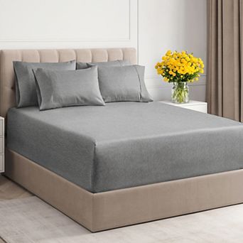 6 pc Extra Deep Pocket Microfiber Sheet Set