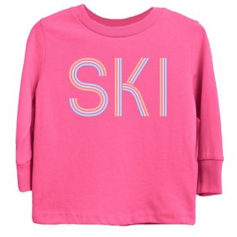 Ski Pastel - Youth Long Sleeve Graphic T-Shirt