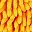 Orange Leaf Solid Grey