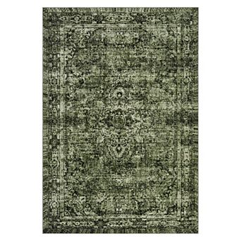 Large Area Rugs Living Room with Non-Slip Backing Stain-Resistant Low Pile Persia-Rich and Elegant