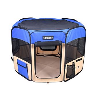 GOOPAWS Soft-Sided Dog & Cat Playpen