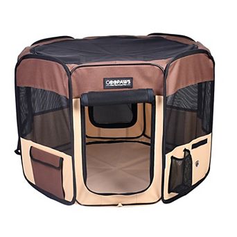 GOOPAWS Soft-Sided Dog & Cat Playpen
