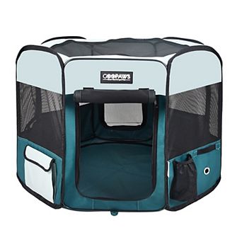 GOOPAWS Soft-Sided Dog & Cat Playpen