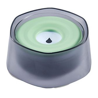 No Spill Dog Cat Water Bowl 47oz Spill-Proof Pet Water Dispenser & Slow Feeder for Travel