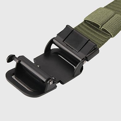 Women's Nylon Belt with Metal Buckle