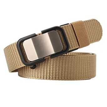 Women's Nylon Belt with Metal Buckle