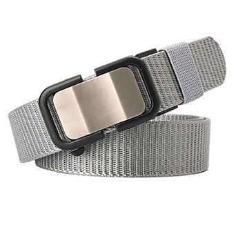 Women's Nylon Belt with Metal Buckle