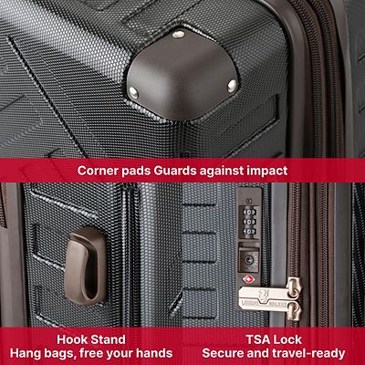 Legend Walker DECK 5514 Hardside Expandable security zipper