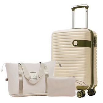 Luggage Sets of 3 Carry on Luggage Set with Duffel Bag