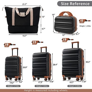 13-Piece Packing Cube and Spinner Luggage Set