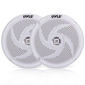 Pyle Marine Speakers - 4 Inch 2 Way Waterproof