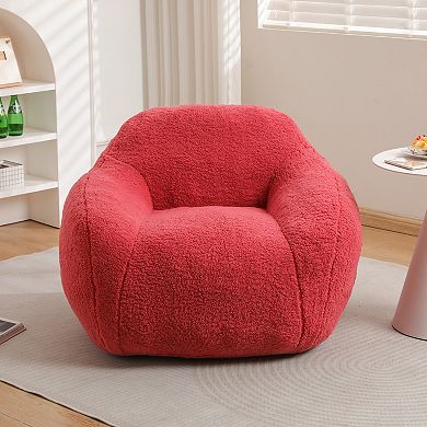 Large Bean Bag Sofa with Memory Foam Filler for Adults