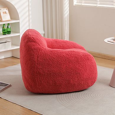 Large Bean Bag Sofa with Memory Foam Filler for Adults