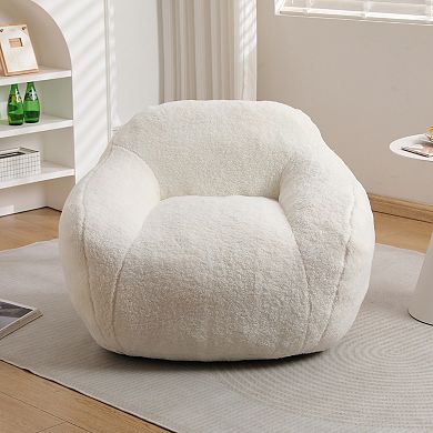 Large Bean Bag Sofa with Memory Foam Filler for Adults