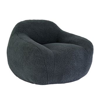 Large Bean Bag Sofa with Memory Foam Filler for Adults