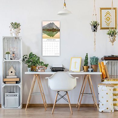 2026 Square Wall Calendar, Vietnam, 16-Month Passport Collection Theme 12x12 in