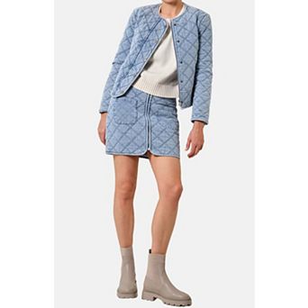 Virgo Denim Mini Skirt