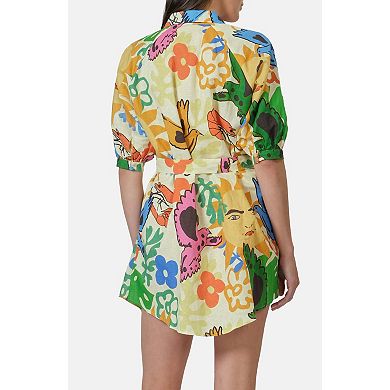 Taormina Belted Mini Dress