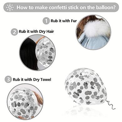 100 Piece Pearl & Platinum Balloon Garland Shimmering Decor for Weddings and Parties