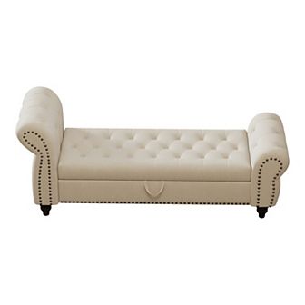 Bed Bench with Storage for Bed Room